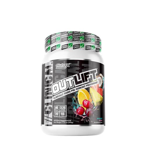 Nutrex Outlift® - Edzés Előtti Energizáló (504 g, Miami Vice)