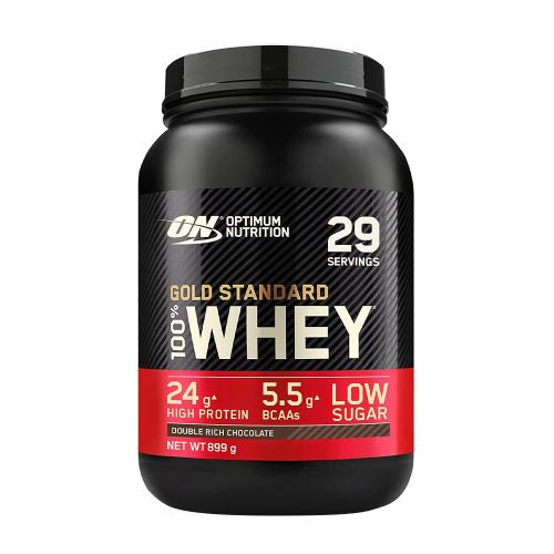 Optimum Nutrition Gold Standard 100% Whey™ Tejsavó Fehérje (900 g, Dupla Csokoládé)