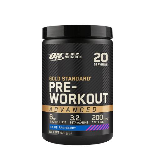 Optimum Nutrition Gold Standard Pre-Workout Advanced (420 g, Kékmálna)