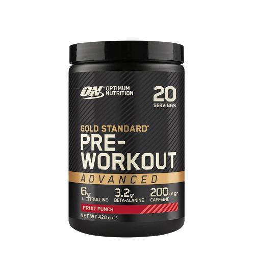 Optimum Nutrition Gold Standard Pre-Workout Advanced (420 g, Gyümölcsös Puncs)