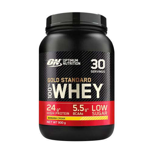 Optimum Nutrition Gold Standard 100% Whey™ Tejsavó Fehérje (900 g, Krémes Banán)
