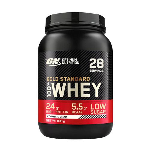 Optimum Nutrition Gold Standard 100% Whey™ Tejsavó Fehérje (900 g, Csokis Keksz és Krém )