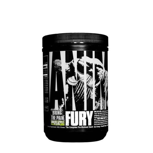 Universal Nutrition Animal Fury - Edzés Előtti Teljesítményfokozó (496 g, Zöld Alma)