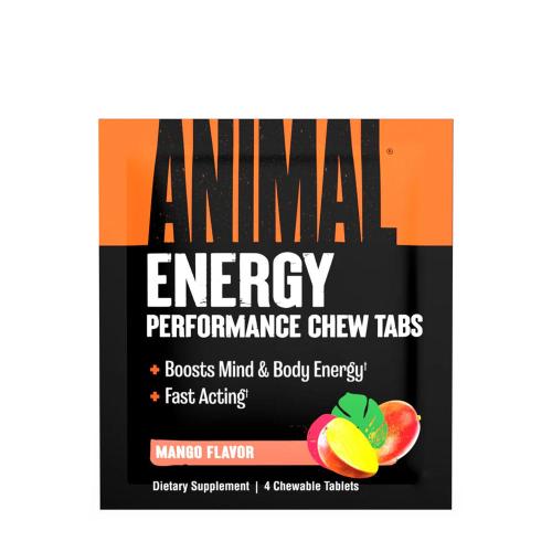 Universal Nutrition Animal Energy Chews (4 rágótabletta, Mangó)