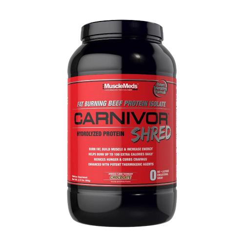 MuscleMeds Zsírégető és Izomépítő Marhafehérje Formula - Carnivor Shred (968 g, Csokoládé)