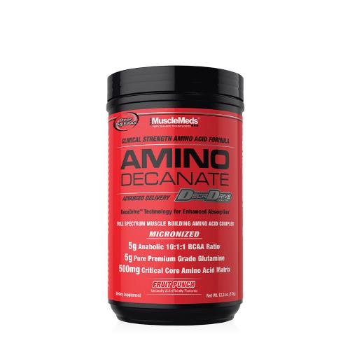MuscleMeds Amino Decanate - Aminosav-Mátrix (360 g, Gyümölcsös Puncs)