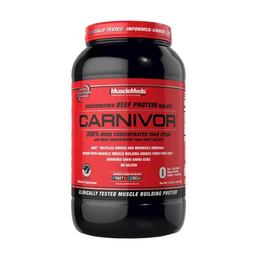 MuscleMeds Carnivor™ - Hidrolizált Marhafehérje (812 g, Fruity Cereal)