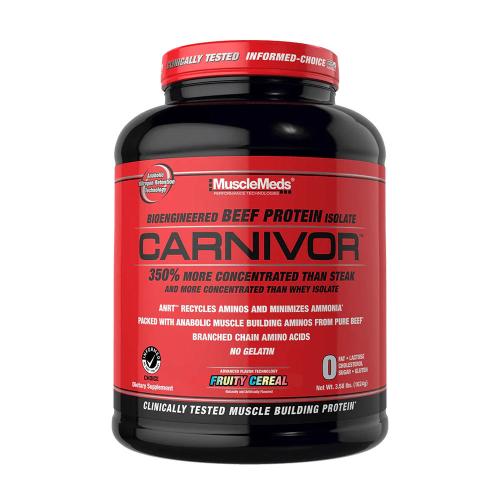 MuscleMeds Carnivor™ - Hidrolizált Marhafehérje (1624 g, Fruity Cereal)