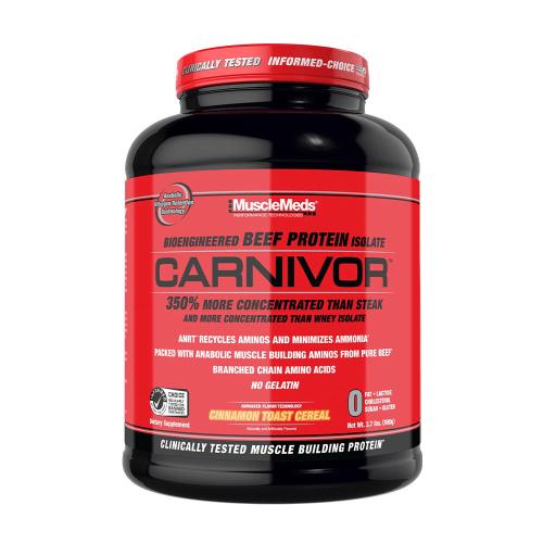 MuscleMeds Carnivor™ - Hidrolizált Marhafehérje (1680 g, Cinnamon Toast Cereal)