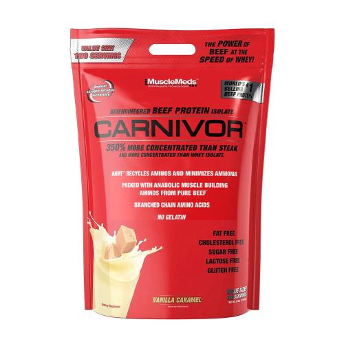 MuscleMeds Carnivor™ - Hidrolizált Marhafehérje (3170 g, Vaníliás Karamell)