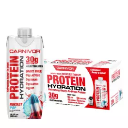   MuscleMeds Carnivor RTD - Marhafehérje Shake  (12 Csomag, Rocket Pop)