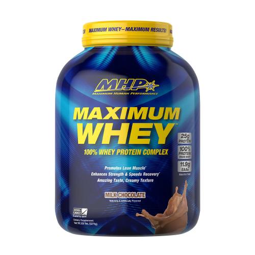 MHP Maximum Whey - 100% Whey Protein - Tejsavó Fehérje (2275 g, Tejcsokoládé)