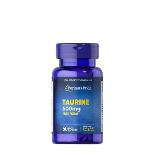 Puritan's Pride Taurin 500 mg - Taurin Aminosav (50 Kapszula)