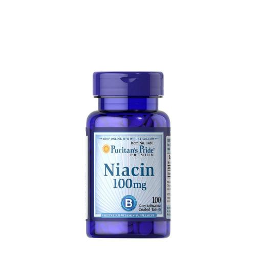 Puritan's Pride Niacin 100 mg (100 Tabletta)