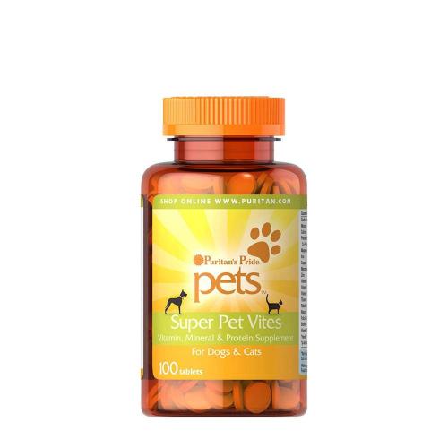 Puritan's Pride Vitamin Kutyáknak és a Macskáknak - Super Pet Vites  (100 Tabletta)