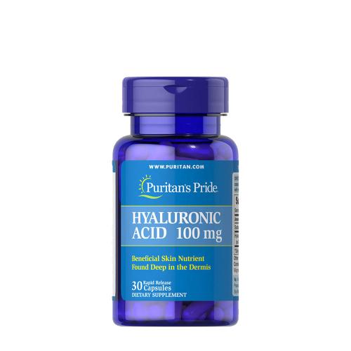 Puritan's Pride Hyaluronic Acid 100 mg - Hialuronsav (30 Kapszula)