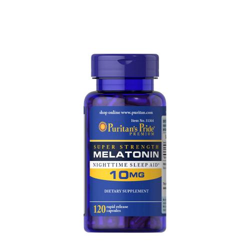 Puritan's Pride Melatonin 10 mg - Alvás Támogató Vitamin (120 Kapszula)