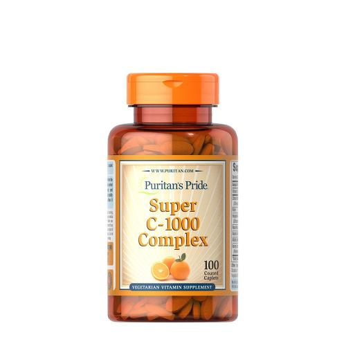 Puritan's Pride Komplex 1000 mg C-vitamin Csipkebogyóval (100 Kapszula)