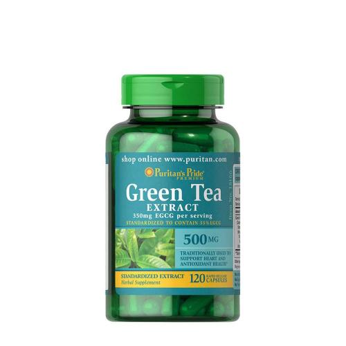 Puritan's Pride Zöld Tea Kivonat 500 mg (120 Kapszula)