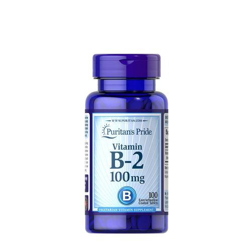 Puritan's Pride B2-vitamin 100 mg (100 Tabletta)