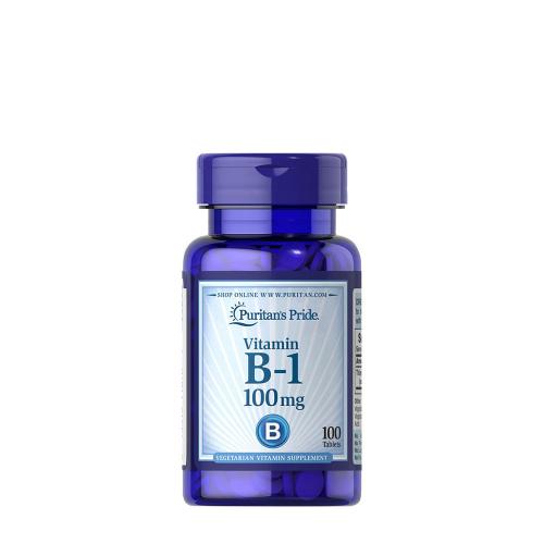 Puritan's Pride B-1 Vitamin (Thiamine) 100 mg (100 Tabletta)