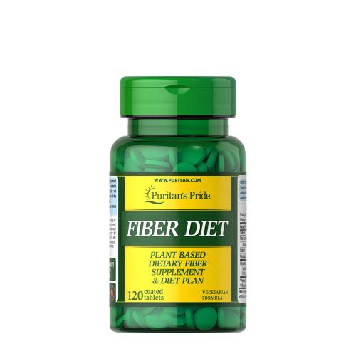 Puritan's Pride Élelmi Rostforrás - Fiber Diet 120 (120 Tabletta)