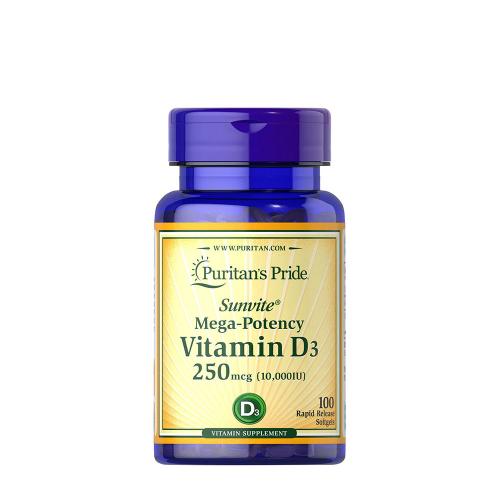 D3-vitamin 10000 NE (250 mcg) (100 Lágykapszula)