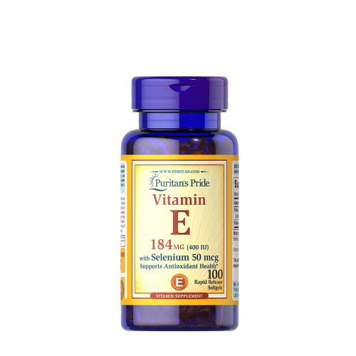 E-Vitamin 400 NE és Szelénium 50 mcg (100 Lágykapszula)
