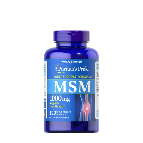 Puritan's Pride MSM 1000 mg - Ízület és Porcerősítő (120 Kapszula)