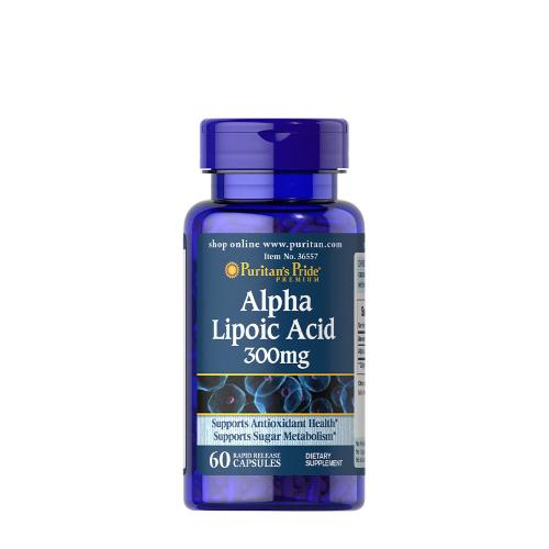 Puritan's Pride Alfa-liponsav 300 mg (60 Kapszula)