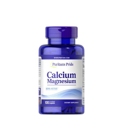 Puritan's Pride Kalcium 500 mg és Magnézium 250 mg keláttal (100 Kapszula)