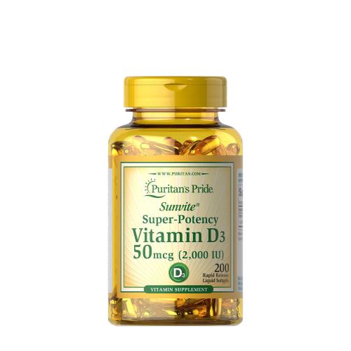 D3-vitamin 2000 NE (50 mcg) (200 Lágykapszula)