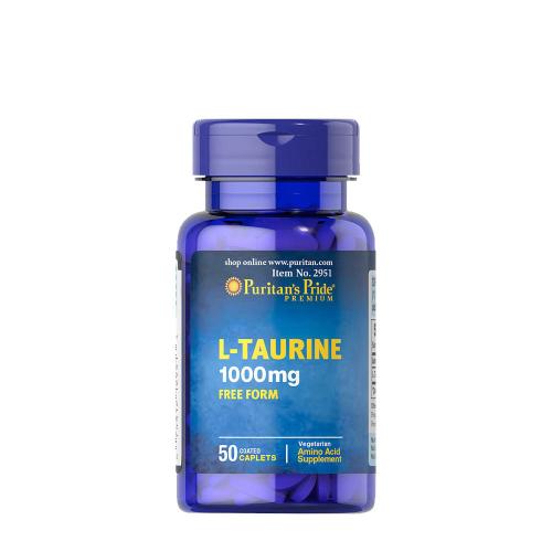Puritan's Pride Taurine 1000 mg - Taurin Aminosav (50 Kapszula)