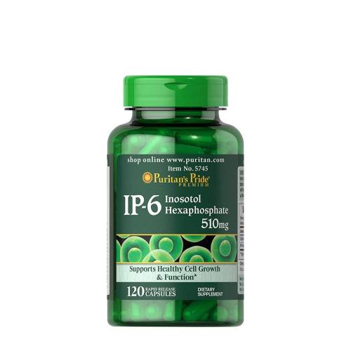 Puritan's Pride IP-6 Inozitol-Hexafoszfát 510 mg (120 Kapszula)