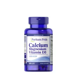  Puritan's Pride Kalcium, Magnézium és D-vitamin (120 Kapszula)