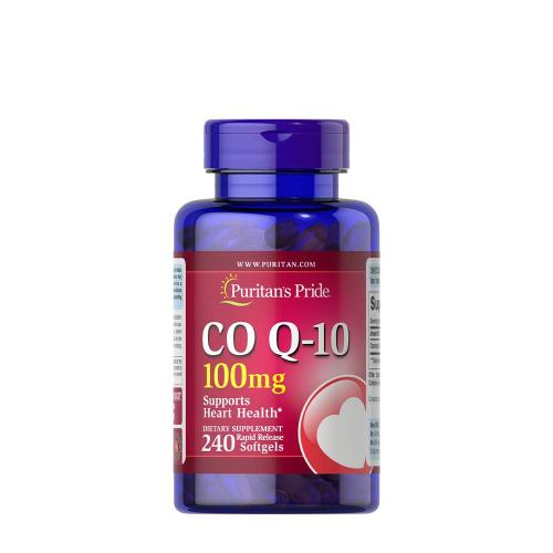 Puritan's Pride Q-10 Koenzim 100 mg (240 Lágykapszula)