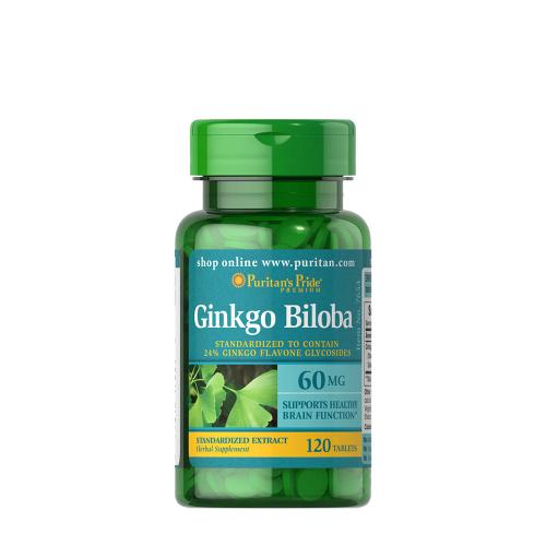 Ginkgo Biloba - Páfrányfenyő Kivonat 60 mg (120 Tabletta)