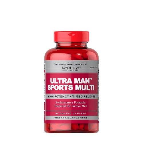 Puritan's Pride Multivitamin kapszula Aktív Férfiaknak - Ultra Man™ Sports Multivitamins (90 Kapszula)