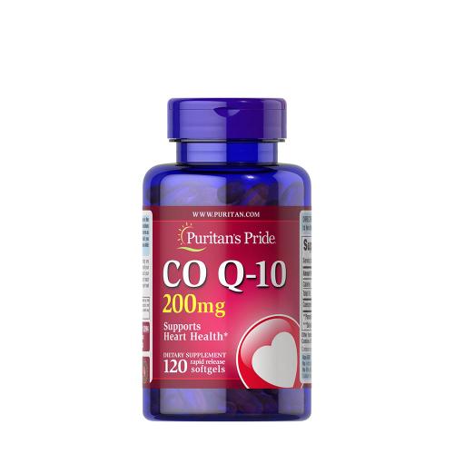 Puritan's Pride Q-10 Koenzim 200 mg (120 Lágykapszula)