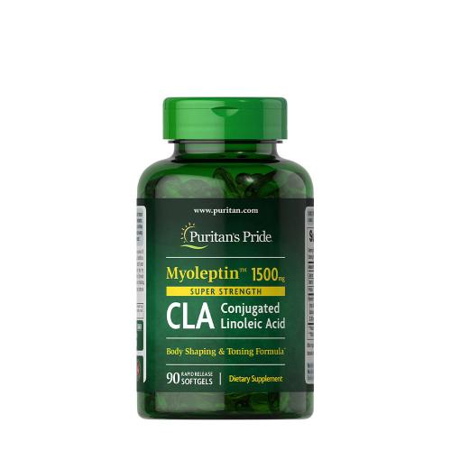 Puritan's Pride Konjugált Linolsav lágykapszula - Super Strength Myo-Leptin™ CLA 1500 mg (90 Lágykapszula)