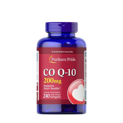 Puritan's Pride Q-10 Koenzim 200 mg (240 Lágykapszula)