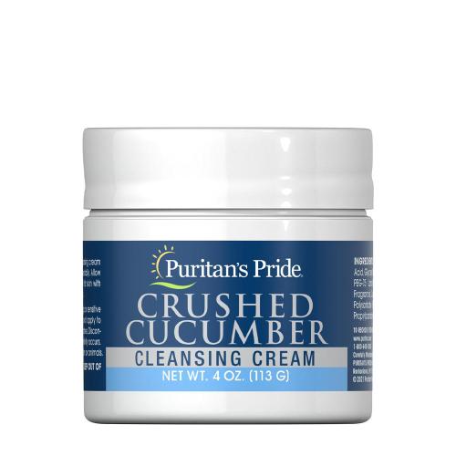 Puritan's Pride Bőrtisztító, Tápláló és Frissítő krém - Crushed Cucumber Cleansing Cream (118 ml)