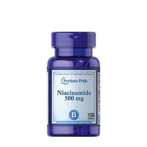 Puritan's Pride Niacinamide 500 mg (100 Tabletta)