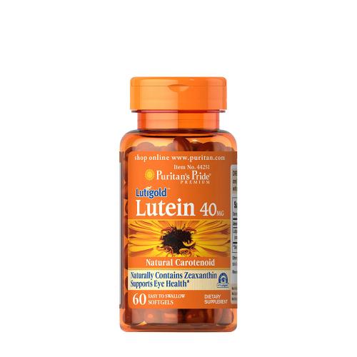 Puritan's Pride Lutein 40 mg lágykapszula - Szemvitamin (60 Lágykapszula)