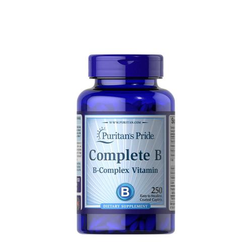 Puritan's Pride Teljes Spektrumú B-vitamin Komplex Formula (250 Kapszula)