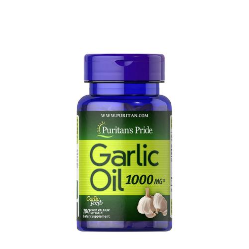 Fokhagyma Olaj 1000 mg - Garlic Oil  (100 Lágykapszula)