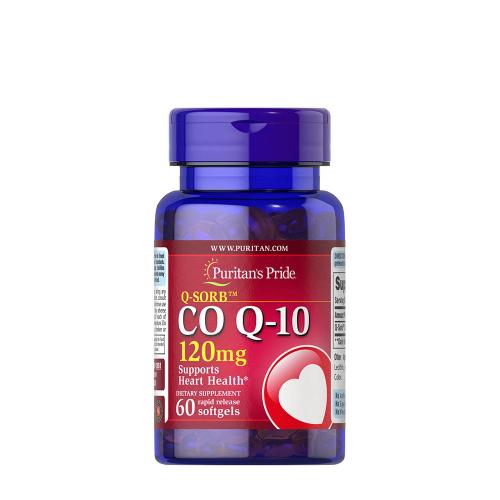 Puritan's Pride Q-SORB Co Q-10 120 mg (60 Lágykapszula)