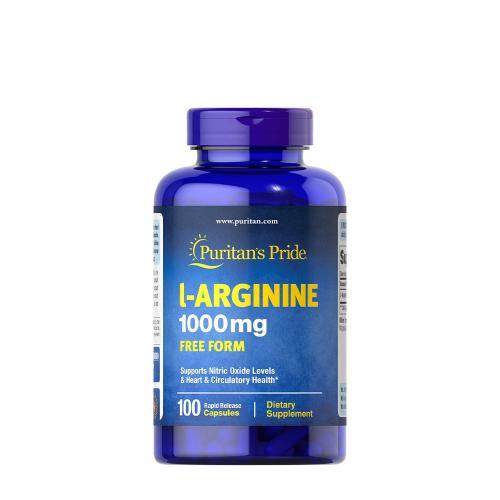 Puritan's Pride L-Arginin 1000 mg - Aminosav (100 Kapszula)