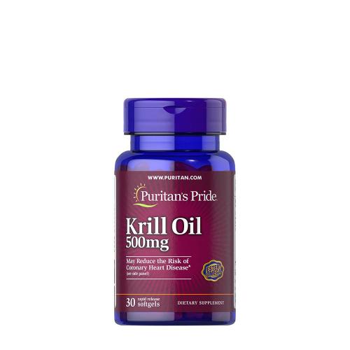 Puritan's Pride Krill Oil 500 mg (30 Lágykapszula)