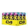 Cellucor C4 Explosive Energy Drink - Energiaital (12 x 500 ml, Cosmic Rainbow)